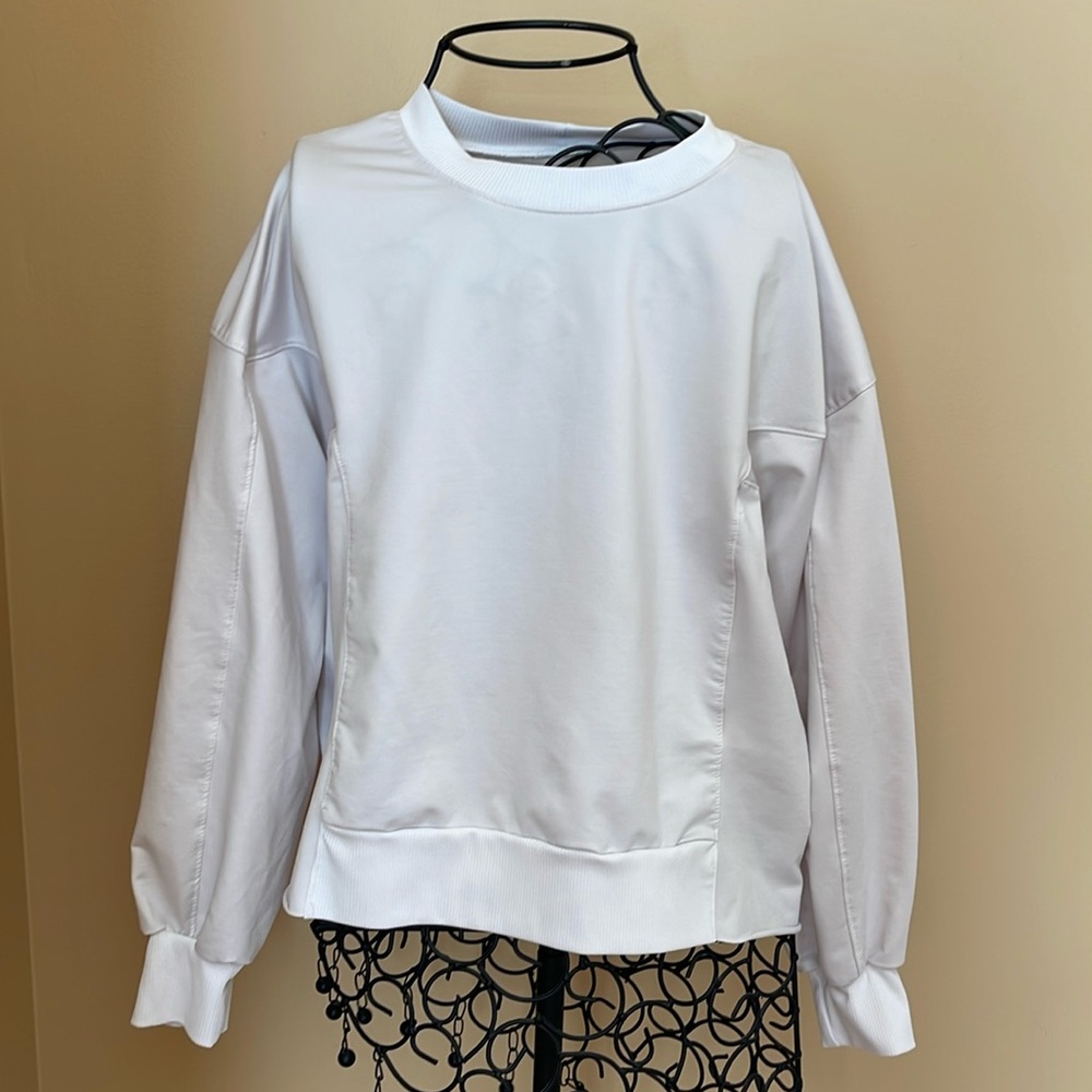 Lucky in love long sleeved pullover . Size Small